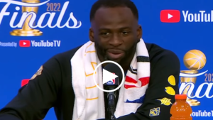Draymond Green goes off on reporter after question about giving away “X’s and O’s” on podcast