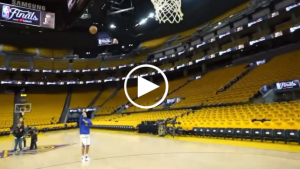 Fake Klay Thompson releases video of getting into Chase Center, shooting on court before Game 5