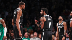 Woj: Nets worried Kevin Durant will request trade if Kyrie Irving leaves