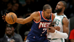 Celtics reportedly engage in trade talks with Nets over KD, Jaylen Brown appears to respond