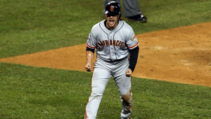 2012 Rewind: Ryan Theriot slid into home for the World Series-clinching run. Then he walked away.