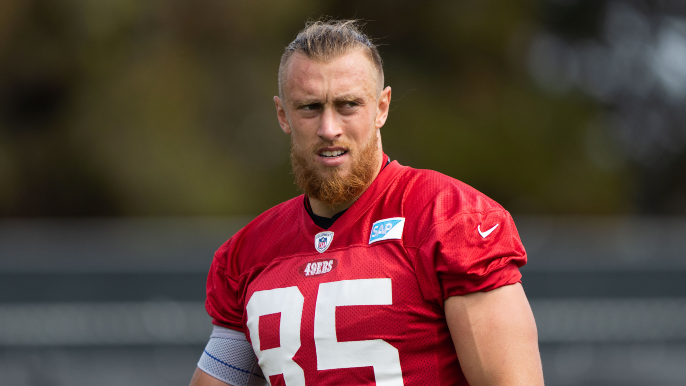 Kyle Shanahan says George Kittle is ‘not feeling good’ after sustaining groin injury