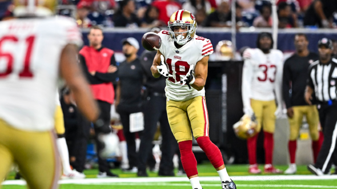 49ers sign tight end and receiver to practice squad, release veteran wide out