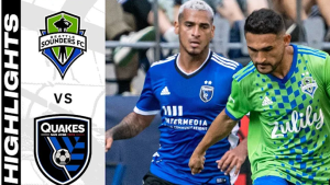 HIGHLIGHTS: Seattle Sounders FC vs. San Jose Earthquakes