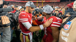 Sanders reflects on the end of Super Bowl LIV, Garoppolo’s overthrown pass