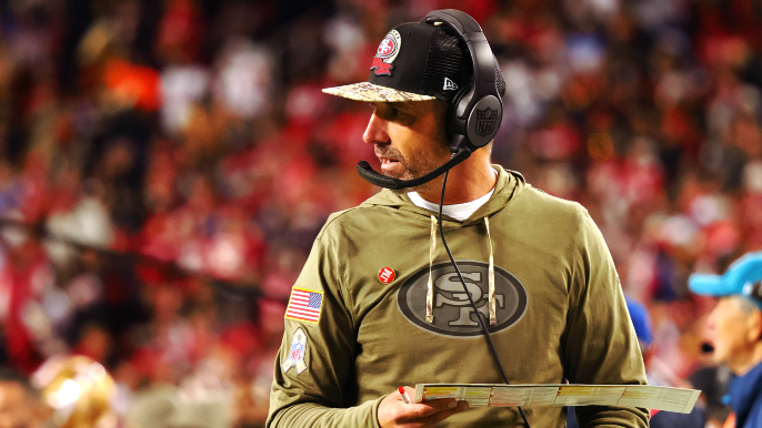 Kyle Shanahan comments on Dre Greenlaw ejection, official explains ruling