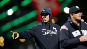 Giants ‘elated’ with Aaron Judge visit, Yankees still hold edge [report]
