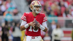 Shanahan provides game statuses, chances of Jimmy Garoppolo playoff return