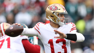 Lynch, Shanahan assess QB situation, provide timelines on Lance, Purdy