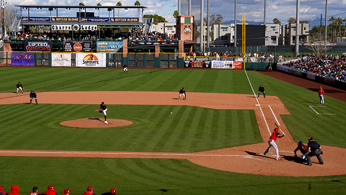 Giants soft launch new outfielders Conforto, Haniger in spring home opener