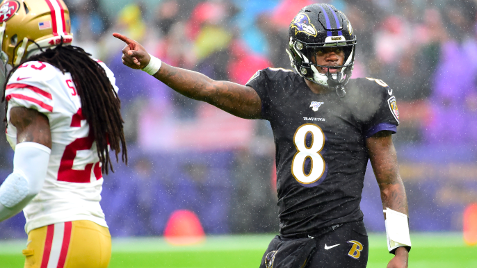 Here’s what ESPN believes the 49ers would have to give up in hypothetical Lamar Jackson trade