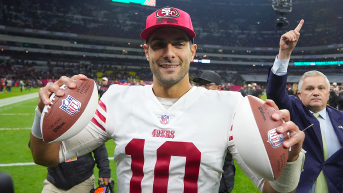 Schefter: Two teams expected to pursue Jimmy Garoppolo when free agency opens Monday [report]