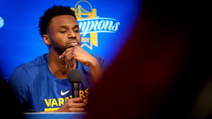 Andrew Wiggins discusses long-term absence, conditioning after returning to Warriors