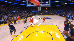 Draymond Green, Kevon Looney ask referee why Stephen Curry doesn’t get foul calls