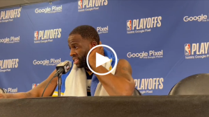 Draymond Green criticizes ejection: ‘I guess ankle grabbing is okay’ 