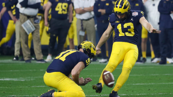 49ers draft Michigan kicker, make him 2nd-highest kicking selection in 18 years