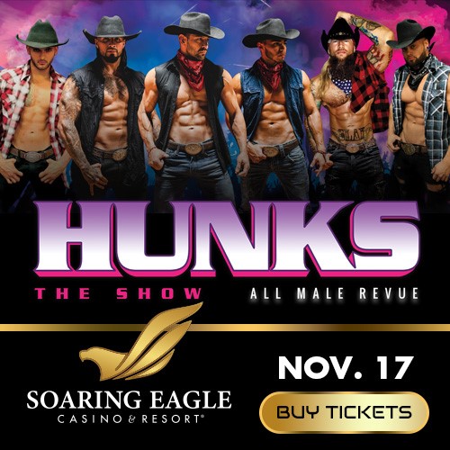 HUNKS The Show is coming to Soaring Eagle Casino & Resort