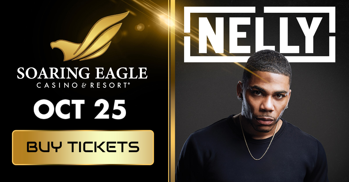 See Nelly at Soaring Eagle Casino October 25!