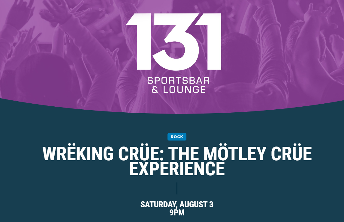 Win Tickets to WRËKING CRÜE: THE MÖTLEY CRÜE EXPERIENCE at Soaring Eagle Casino on August 3rd