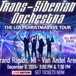 The Trans-Siberian Orchestra is coming to The Van Andel Arena for two shows on December 8th