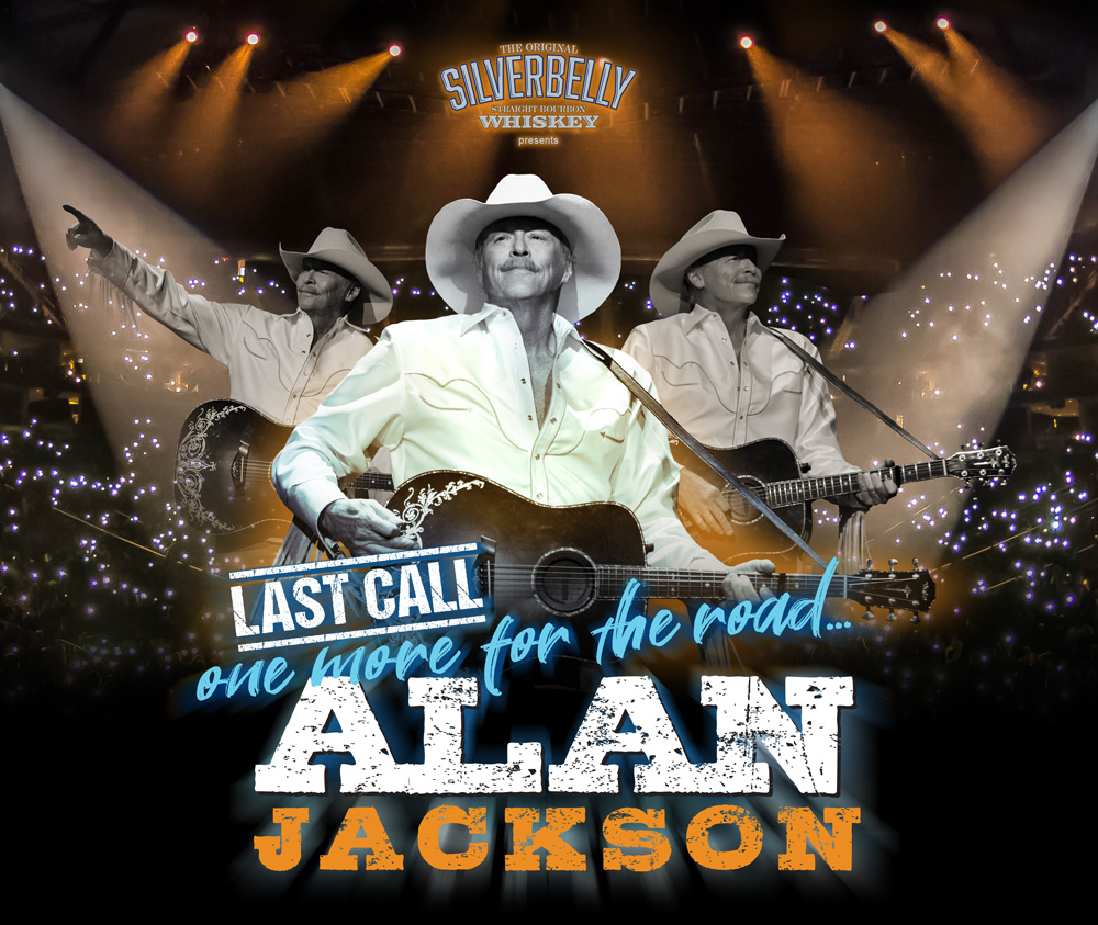 Alan Jackson’s “One More for the Road Tour” is coming to the Van Andel Arena on August 24th!