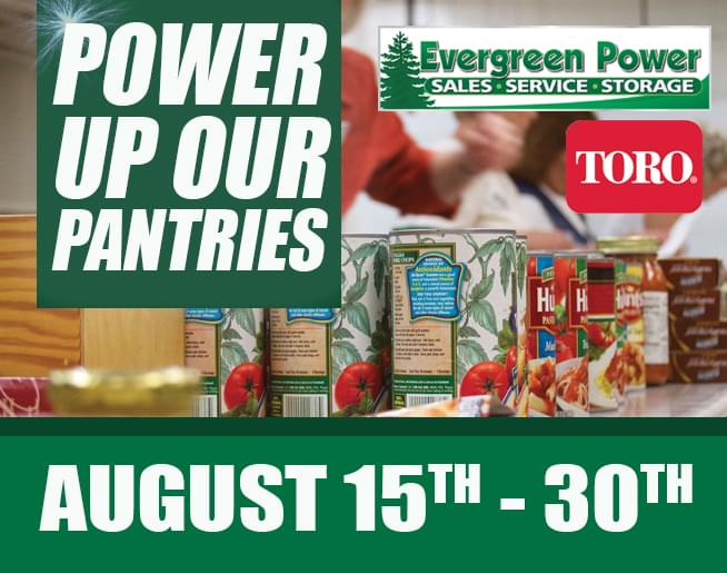 Evergreen Power Food Drive