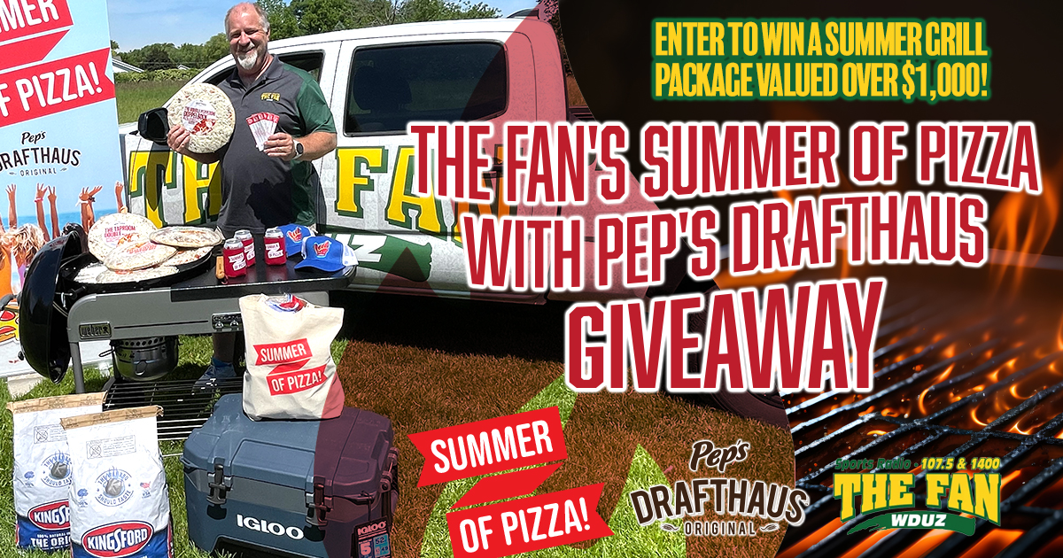 It’s The Fan’s Summer of Pizza with Pep’s Drafthaus!