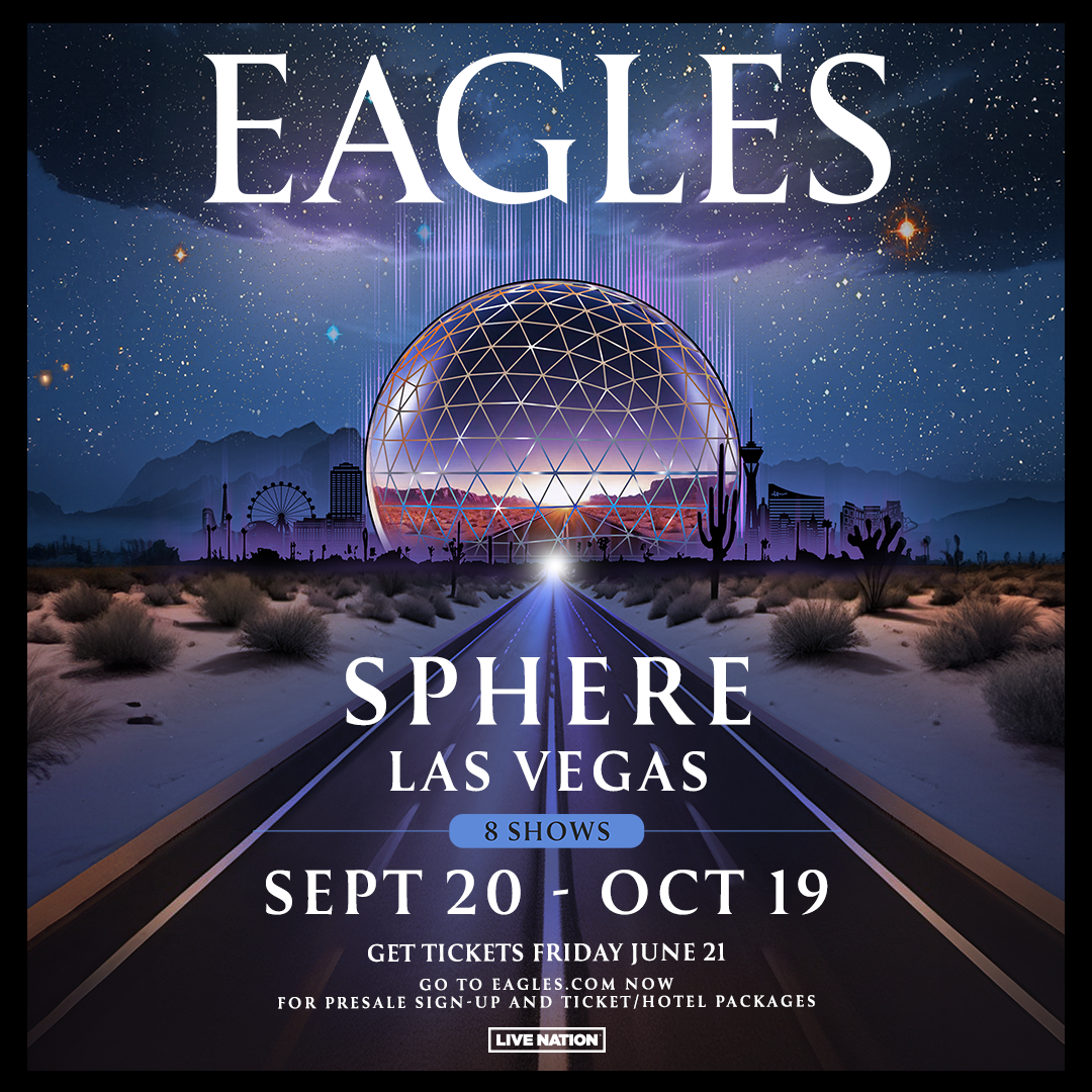 Eagles in The Sphere! We want to send YOU! Listen for your chance TO WIN!