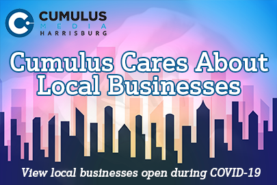 cumulus cares about local businesses graphic