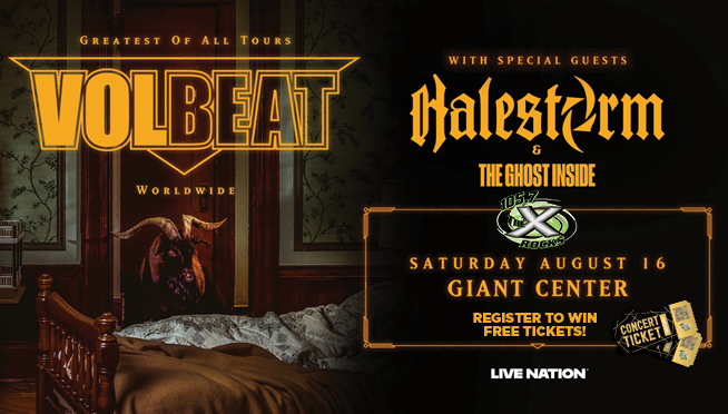 Volbeat / Halestorm Ticket Giveaway
