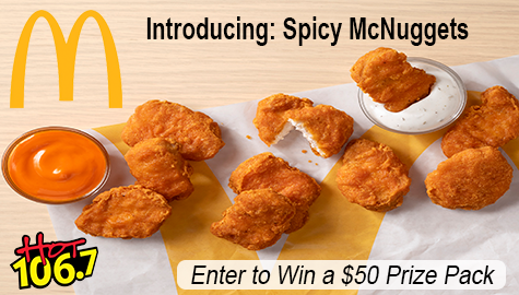 McDonald’s Spicy McNuggets Prize Pack Giveaway
