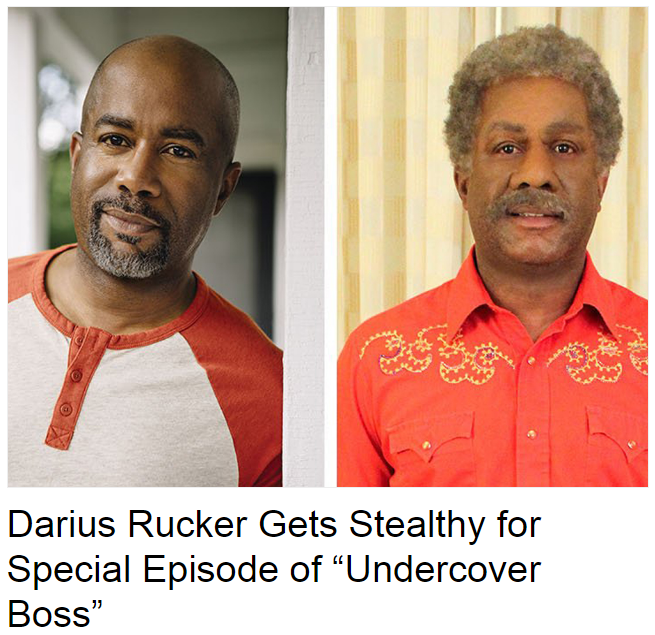 You’re Not Fooling Anyone Darius Rucker…