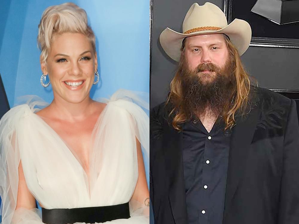 Chris Stapleton Featured on Pink’s Upcoming Album