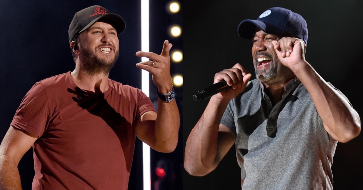 Luke Bryan & Darius Rucker to Perform on the Grand Ole Opry on Aug. 15