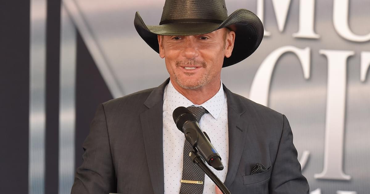 Tim McGraw Reveals His “Good Taste in Women” [Listen]