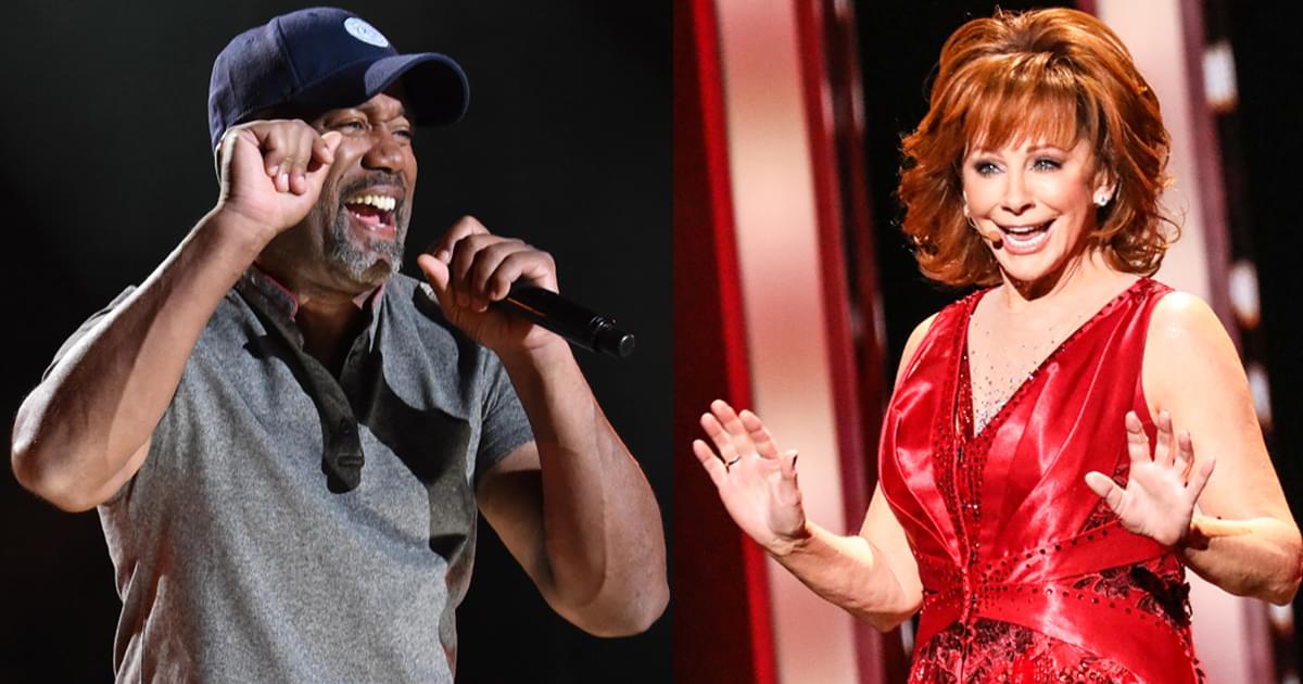 Reba McEntire & Darius Rucker to Co-Host CMA Awards on Nov. 11