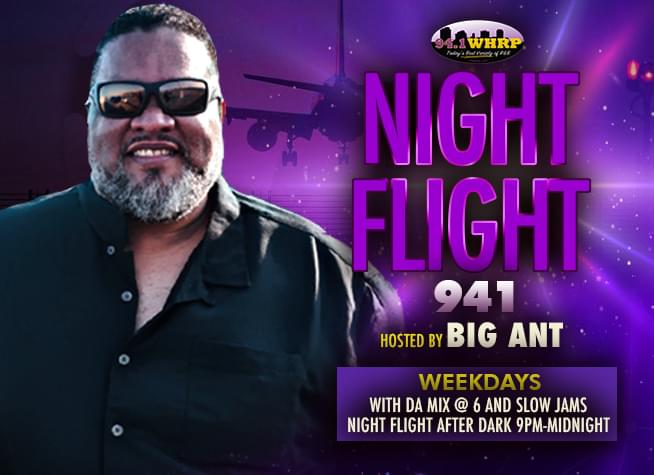 WHRP NIGHT FLIGHT 941 WITH BIG ANT