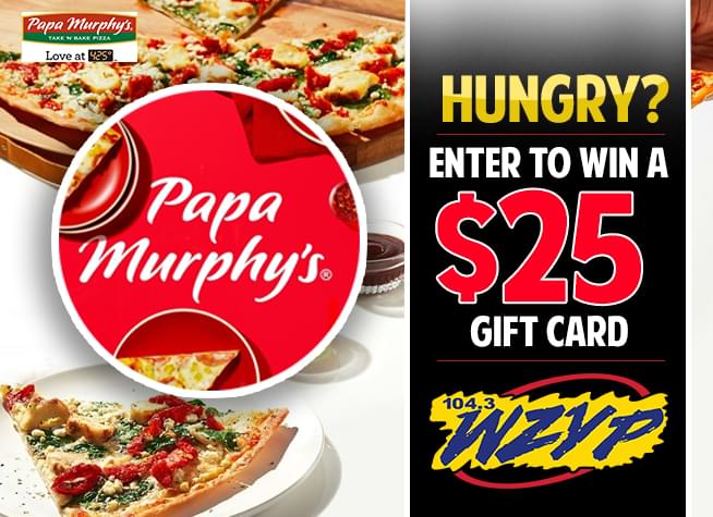 Win a $25 gift card from Papa Murphy’s