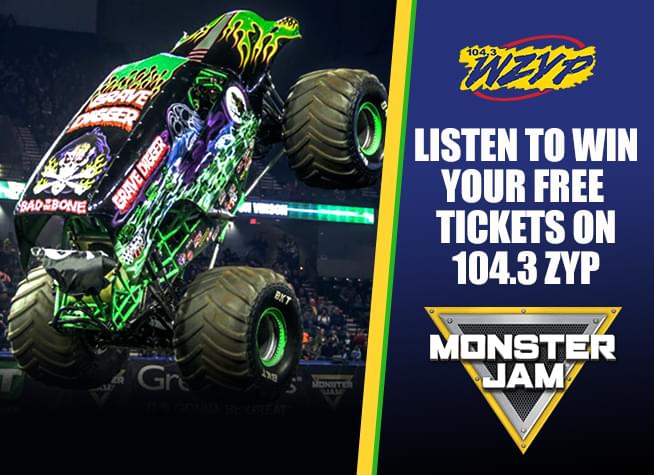 Listen To Win Your Free Tickets to Monster Jam!