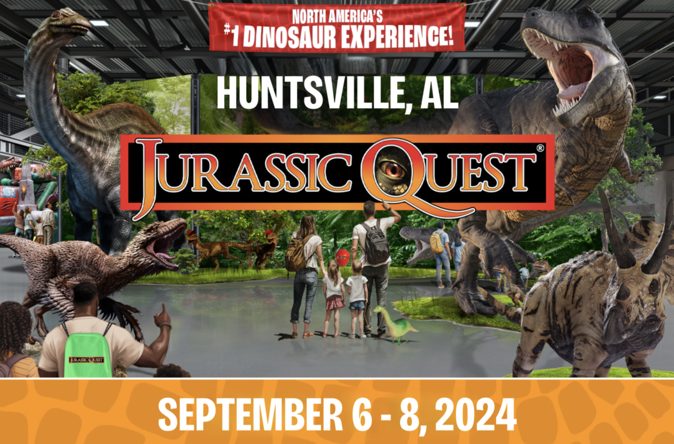 Jurassic Quest at the VBC!