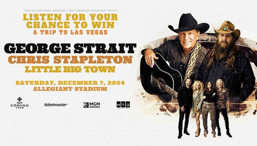 See George Strait Chris Stapleton and Little Big Town in Las Vegas