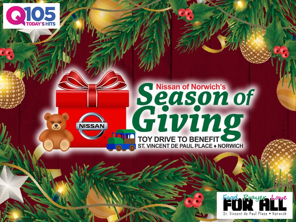 Nissan of Norwich’s Season of Giving!