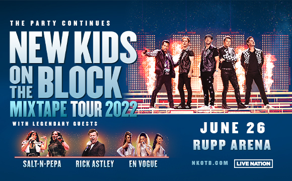 ***REGISTER TO WIN A FOUR PACK OF TICKETS TO NEW KIDS ON THE BLOCK MIXTAPE TOUR AT RUPP ARENA BELOW***