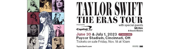 Taylor Swift at Paycor Stadium 07/01/2023