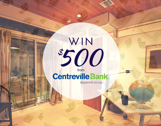 ReNEWvations: Win $500 from Centreville Bank