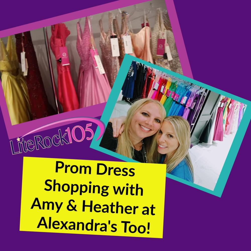 Prom Dress Shopping with Amy & Heather at Alexandra’s Too!