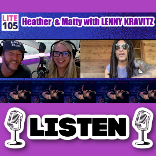 WATCH >> Lenny Kravitz with Heather & Matty!