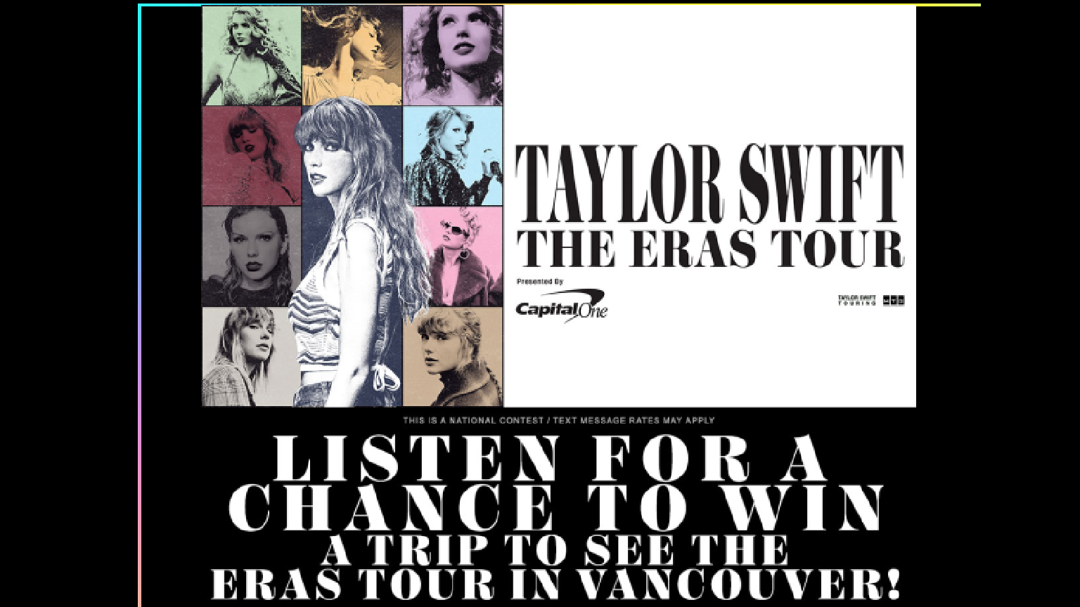 WIN a TRIP to see TAYLOR SWIFT The Eras Tour LIVE!