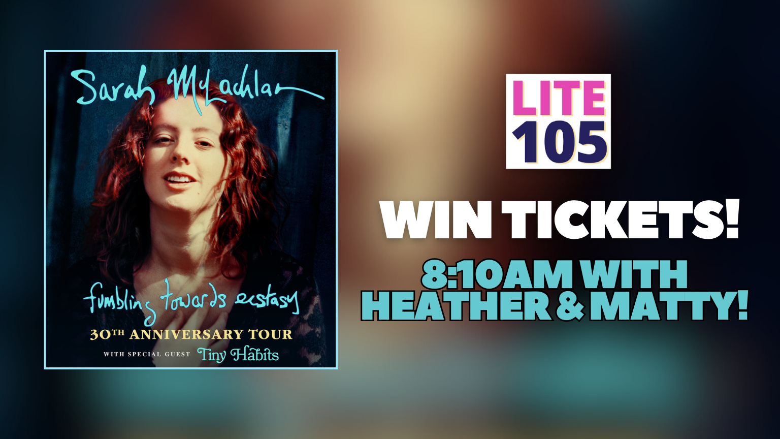 Wheel of Fun – Sarah McLachlan Tickets!