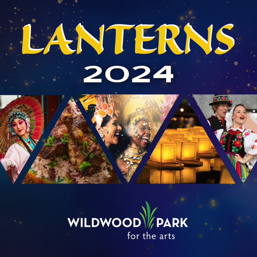 Wildwood park for the Arts Lanterns Festival